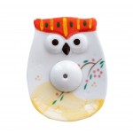 Porcelain Owl Incense Holders 70x55x10mm